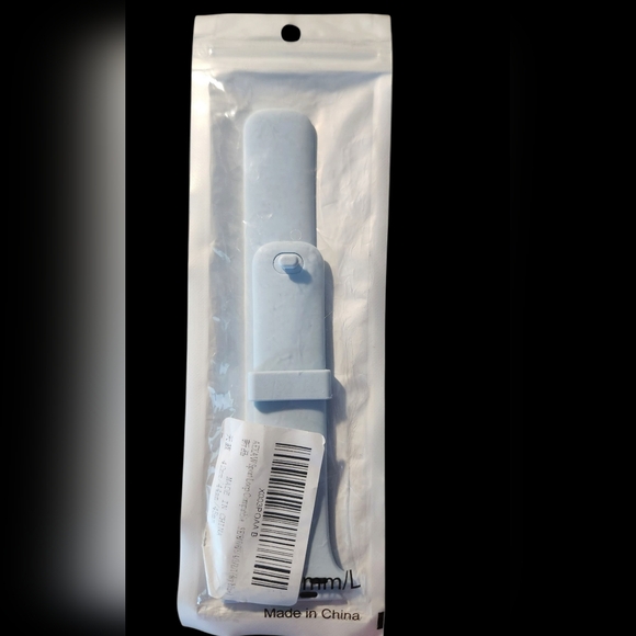 Amazon Accessories - Amazon Women's Watch with Soft Blue Strap For Apple Sports Watch.  Baby Blue